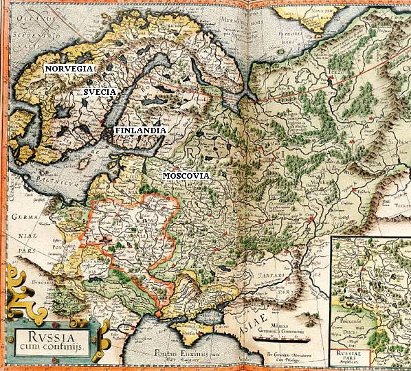 Карта славянских земель